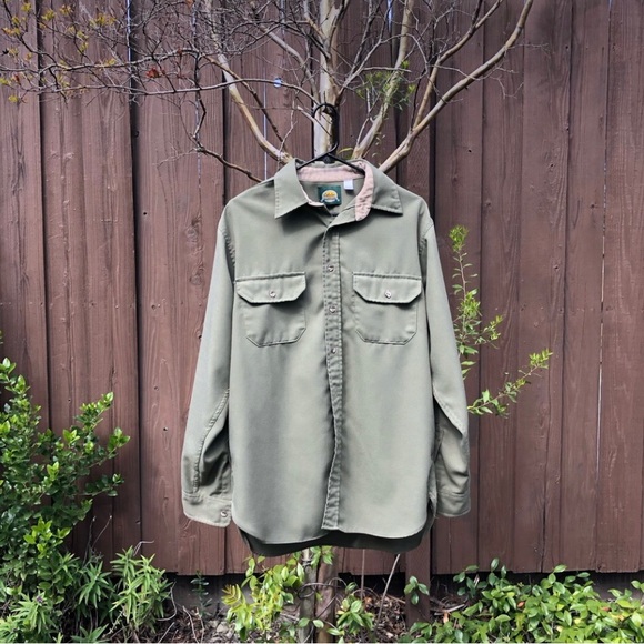 Cabela's Shirts Cabelas Button Down Long Sleeve Shirt Green Large